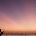 ジンバランビーチの夕日の写真4
