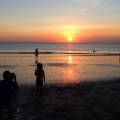 ジンバランビーチの夕日の写真3
